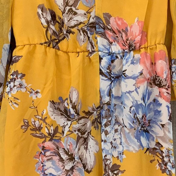 bailey blue Romper with butterfly sleeve - Picture 9 of 11